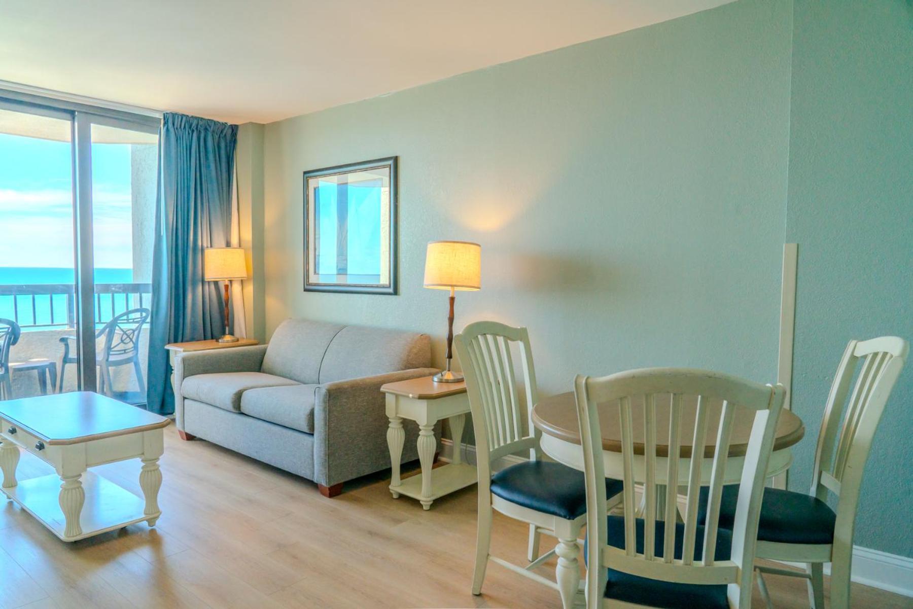 Oceanfront 1Br Suite! Perfect For 8 Guests!- Pinnacle Tower 1456 Миртъл Бийч Екстериор снимка