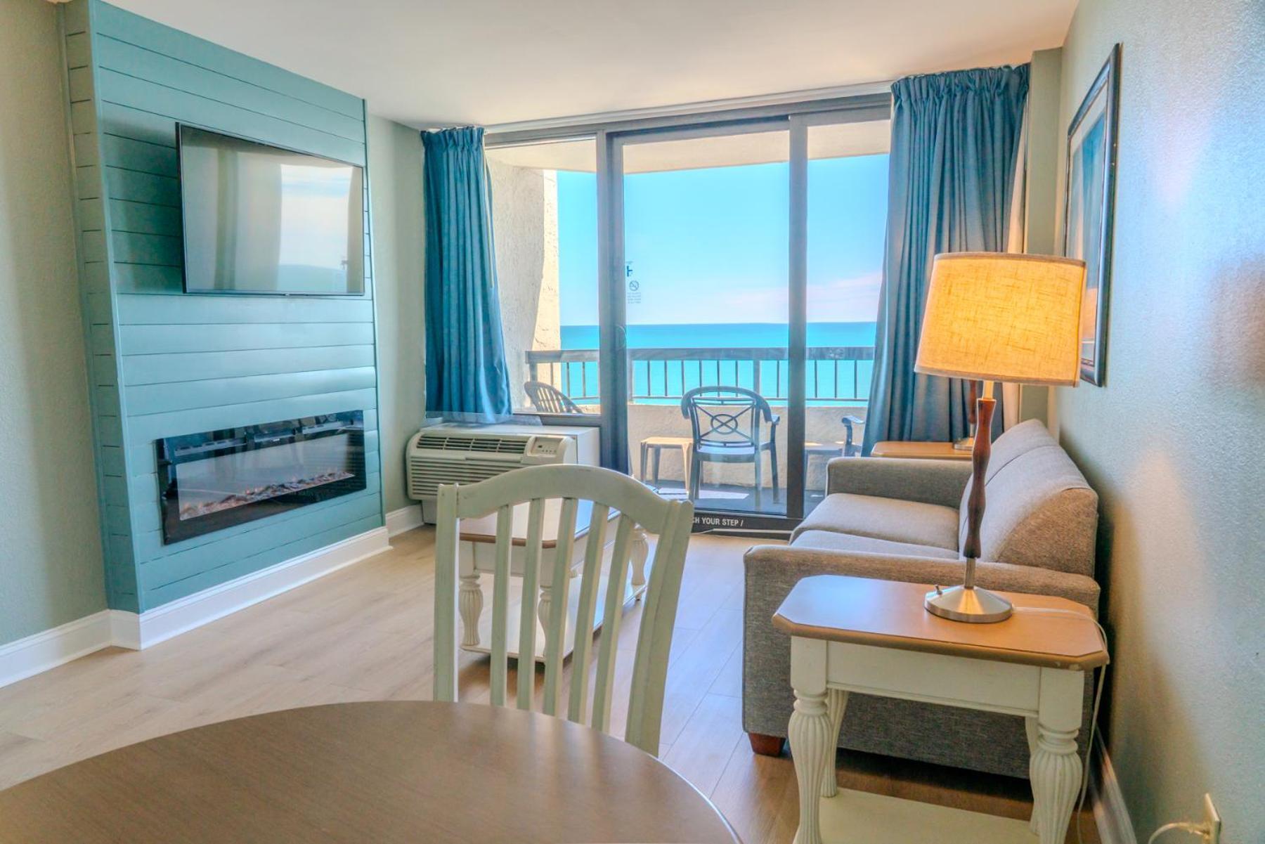 Oceanfront 1Br Suite! Perfect For 8 Guests!- Pinnacle Tower 1456 Миртъл Бийч Екстериор снимка