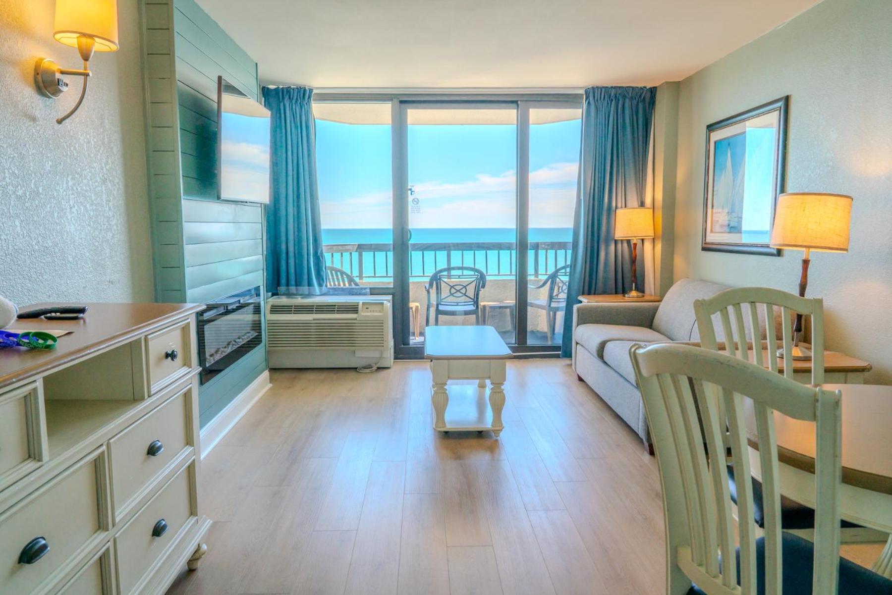 Oceanfront 1Br Suite! Perfect For 8 Guests!- Pinnacle Tower 1456 Миртъл Бийч Екстериор снимка